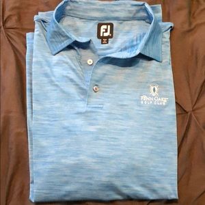 Blue Footjoy Penn Oaks Golf shirt